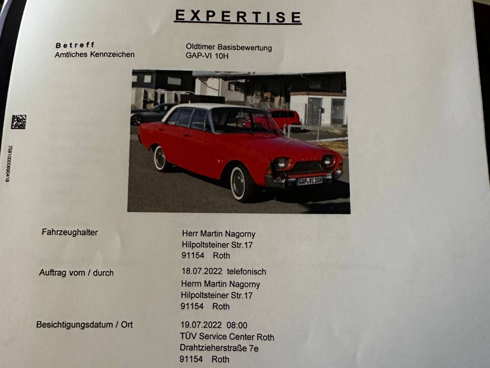 Bild 15/16 von Ford Taunus 17m 1500 (1963)