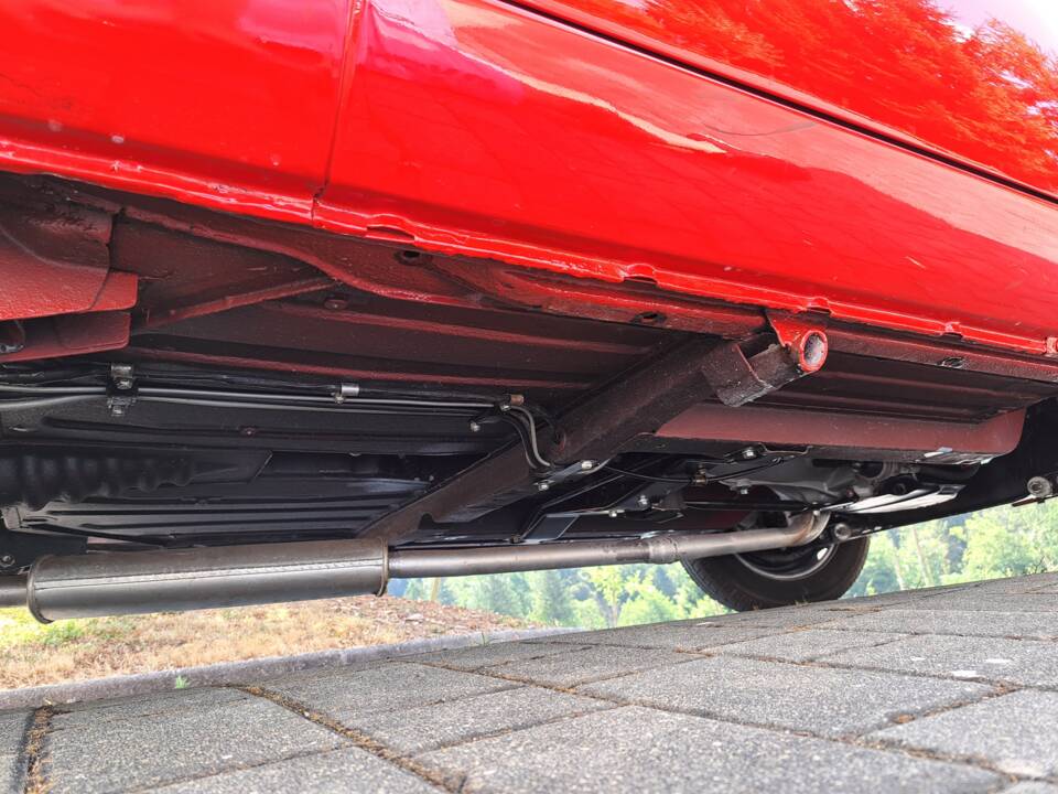 Suspension and underneath