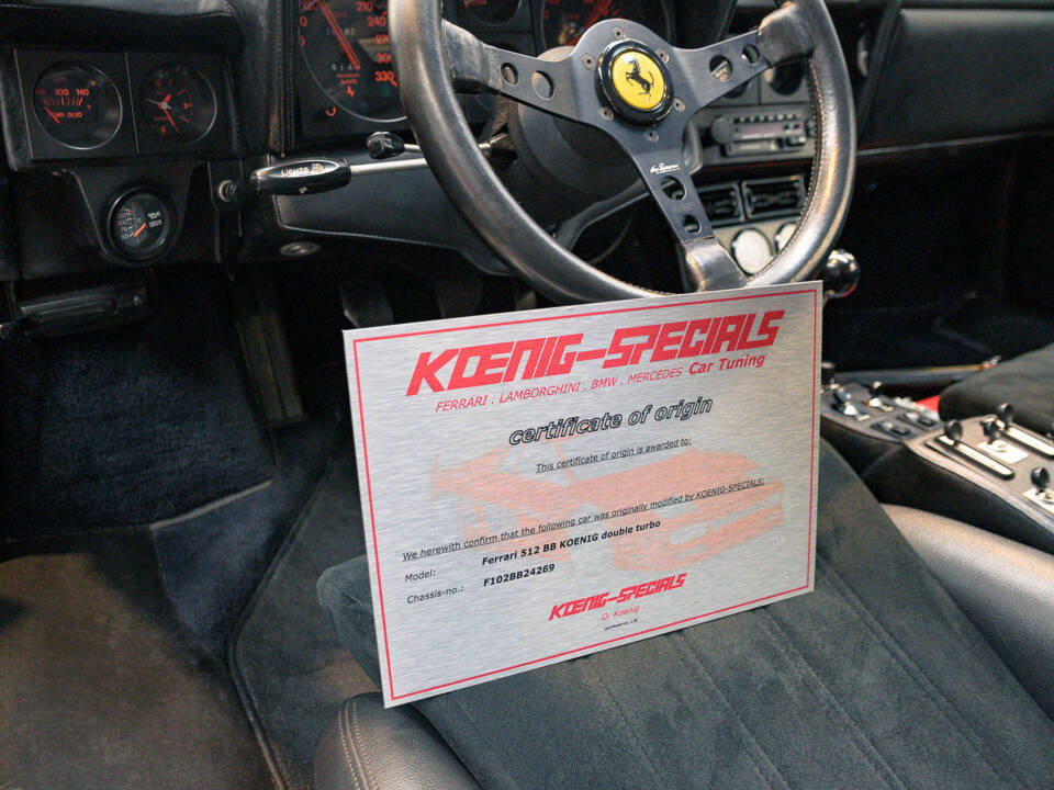 Image 56/58 of Ferrari 512 BBi Koenig Specials (1978)