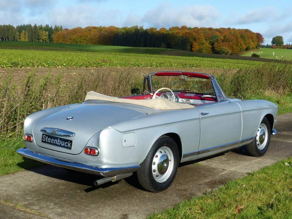 BMW 503 Cabriolet silber 1956