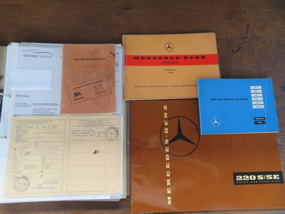 Image 20/20 of Mercedes-Benz 220 S (1958)