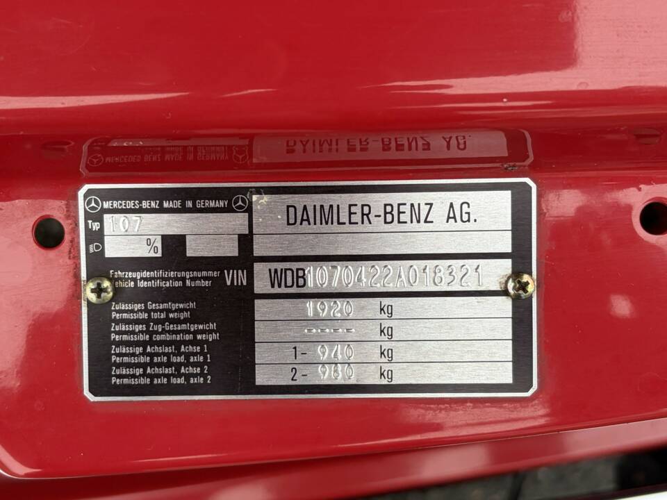 Immagine 11/14 di Mercedes-Benz 280 SL (1985)