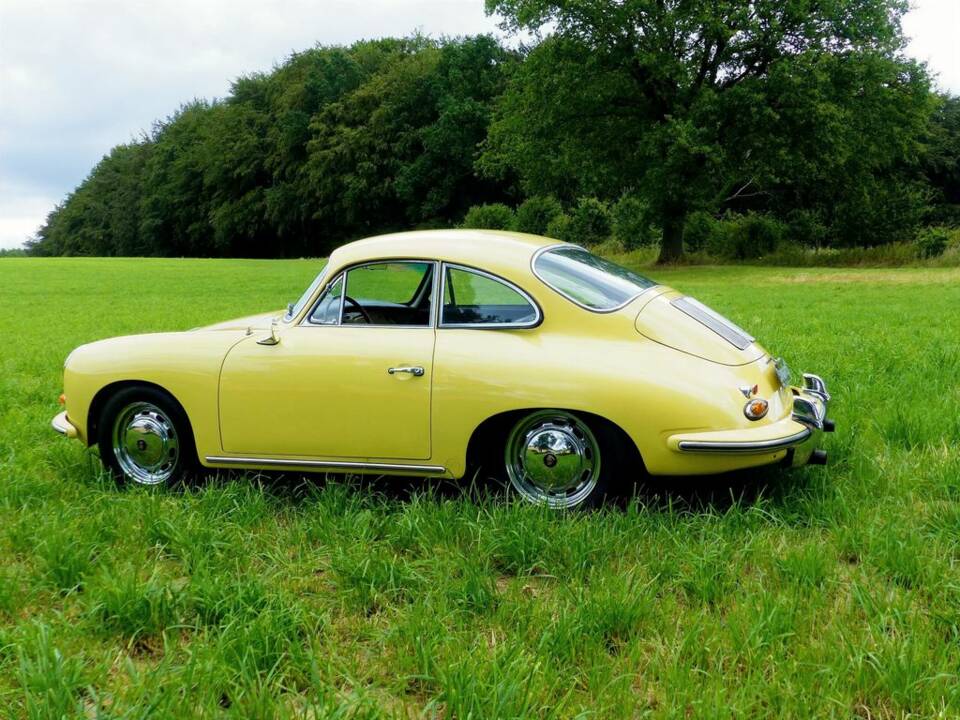 Porsche 356 C 1600 Coupé champagnergelb (Porsche 6405) 1964