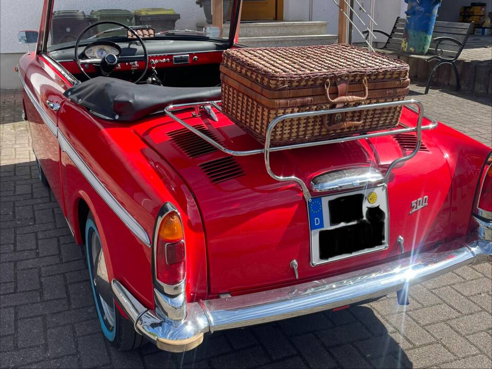 Afbeelding 5/9 van Autobianchi Bianchina Convertible (1964)