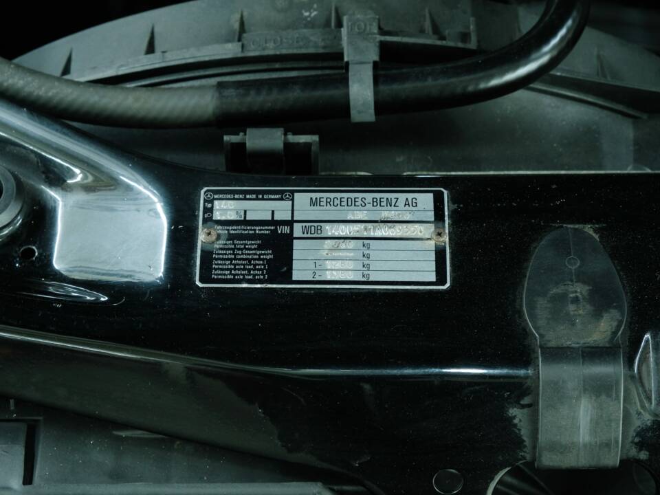 Bild 19/50 von Mercedes-Benz 500 SEL (1992)