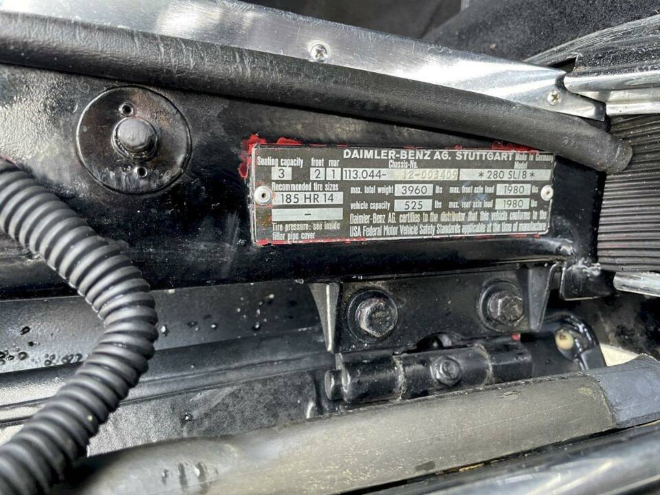 Image 30/36 of Mercedes-Benz 280 SL (1968)