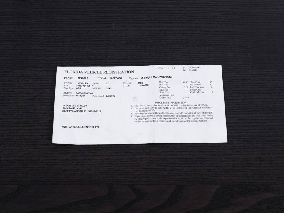 Bild 60/62 von Chevrolet Corvette Stingray (1970)