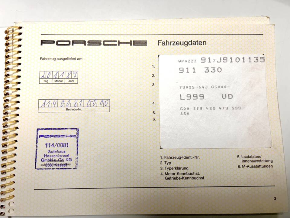 Image 33/33 de Porsche 911 Carrera 3.2 (1987)