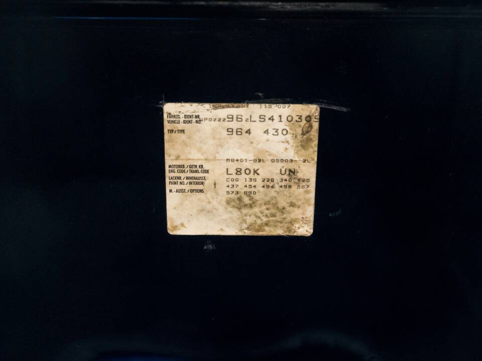 Bild 25/29 von Porsche 911 Carrera 2 (1990)