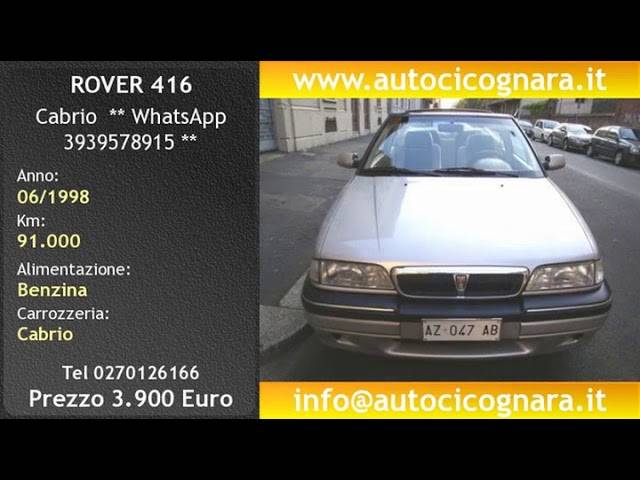Image 18/18 of Rover 416 Si (1998)