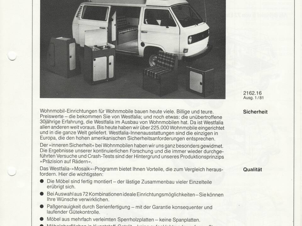 Image 4/73 of Volkswagen T3 Westfalia Mosaik 1.6 (1979)