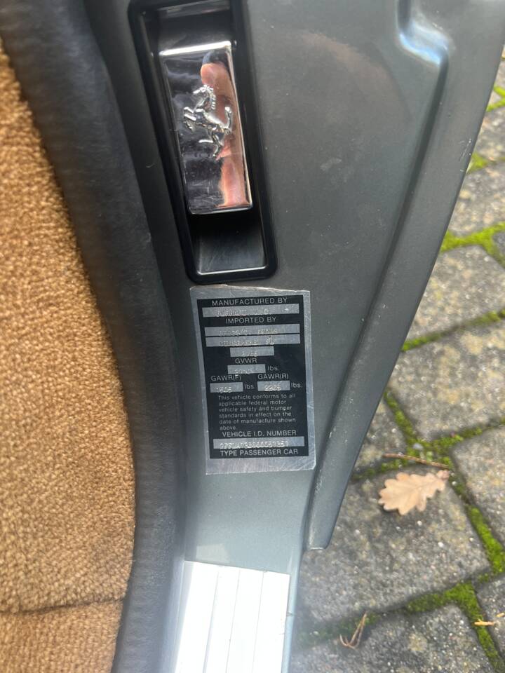 Image 20/114 de Ferrari 308 GTS Quattrovalvole (1985)