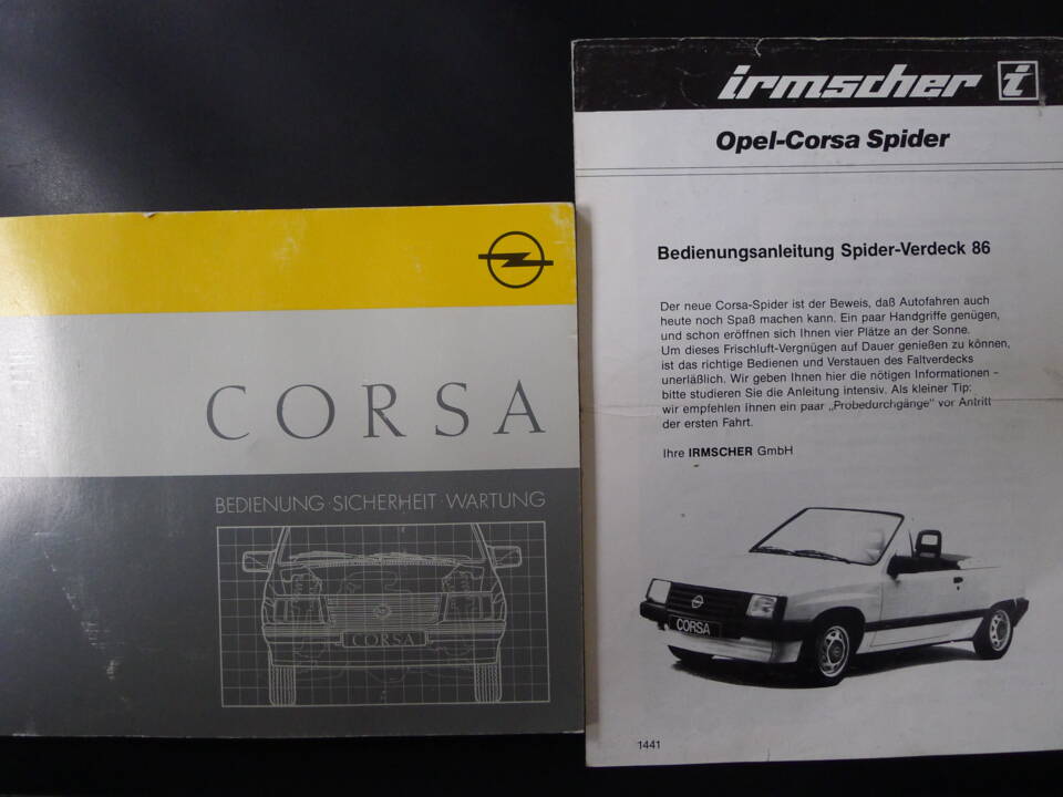 Bild 6/32 von Opel Corsa Spider i130 Irmscher (1987)