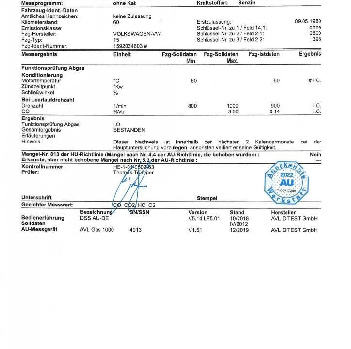 Image 91/96 of Volkswagen Beetle 1303 (1980)