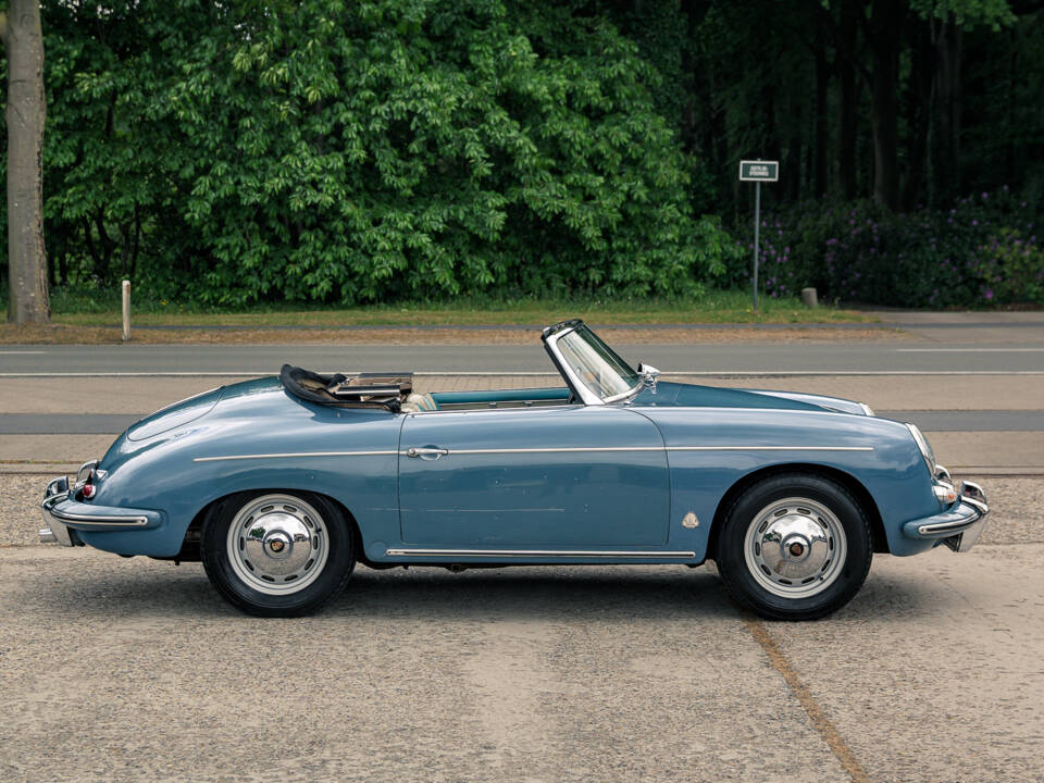 Immagine 10/46 di Porsche 356 B 1600 Roadster (1961)