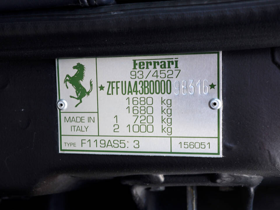 Imagen 42/51 de Ferrari 348 Spider (1994)