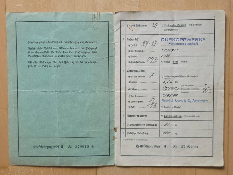 Bild 19/24 von Dürkopp-Werke M10 (1939)