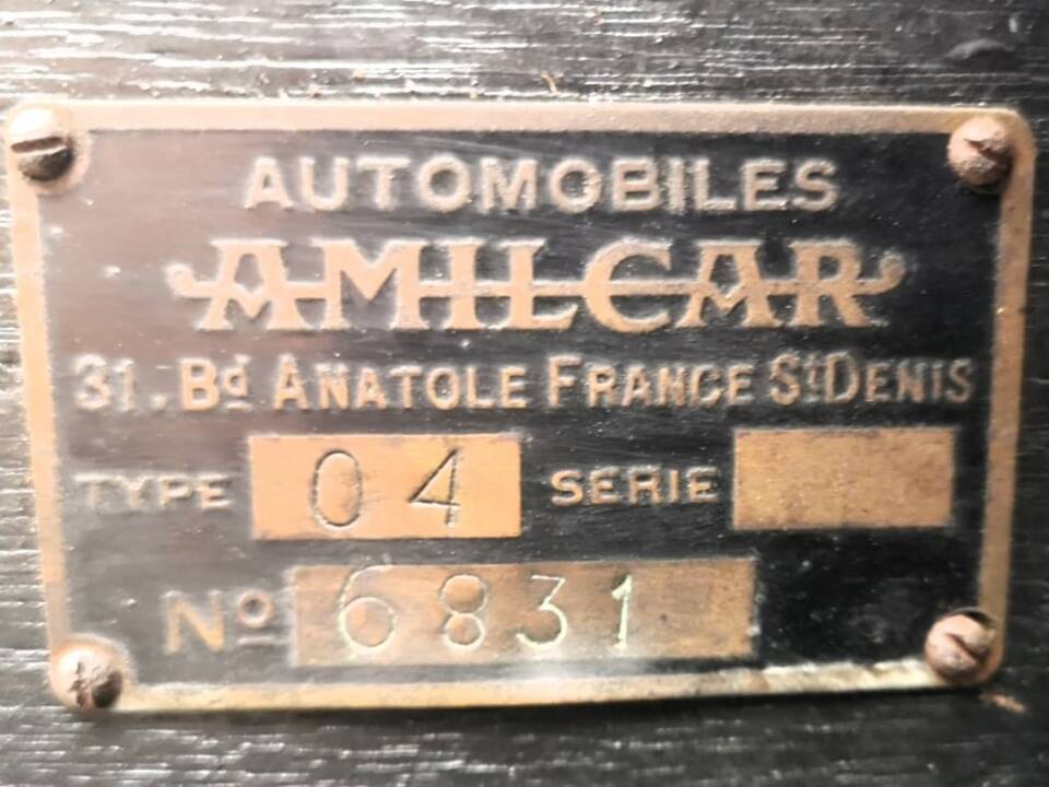 Imagen 61/71 de Amilcar CC (1924)