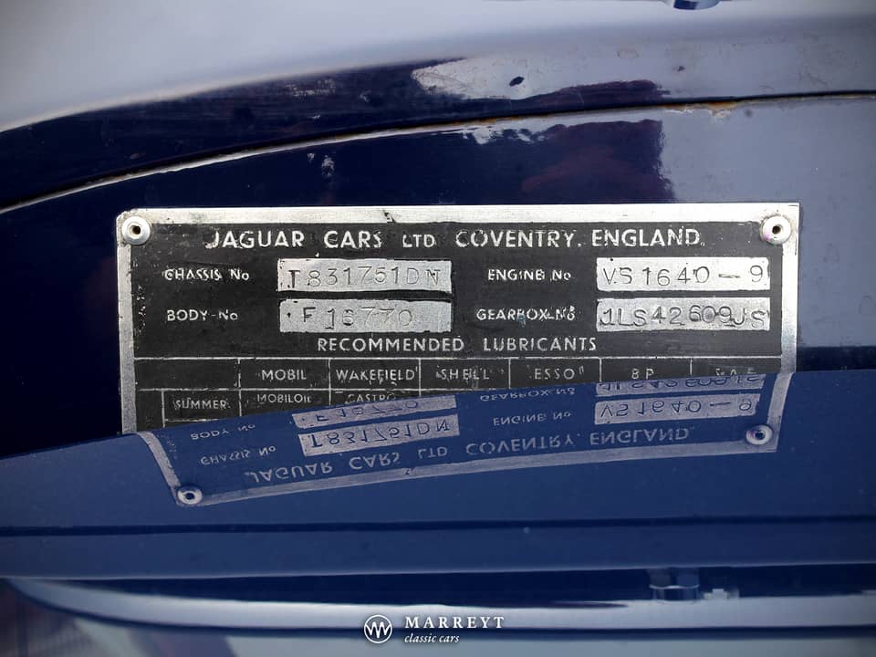 Image 72/78 of Jaguar XK 150 3.4 S OTS (1958)