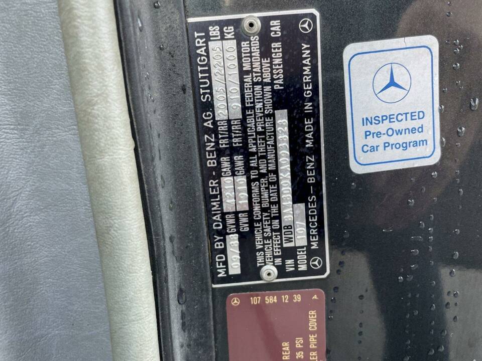 Image 36/36 de Mercedes-Benz 560 SL (1989)