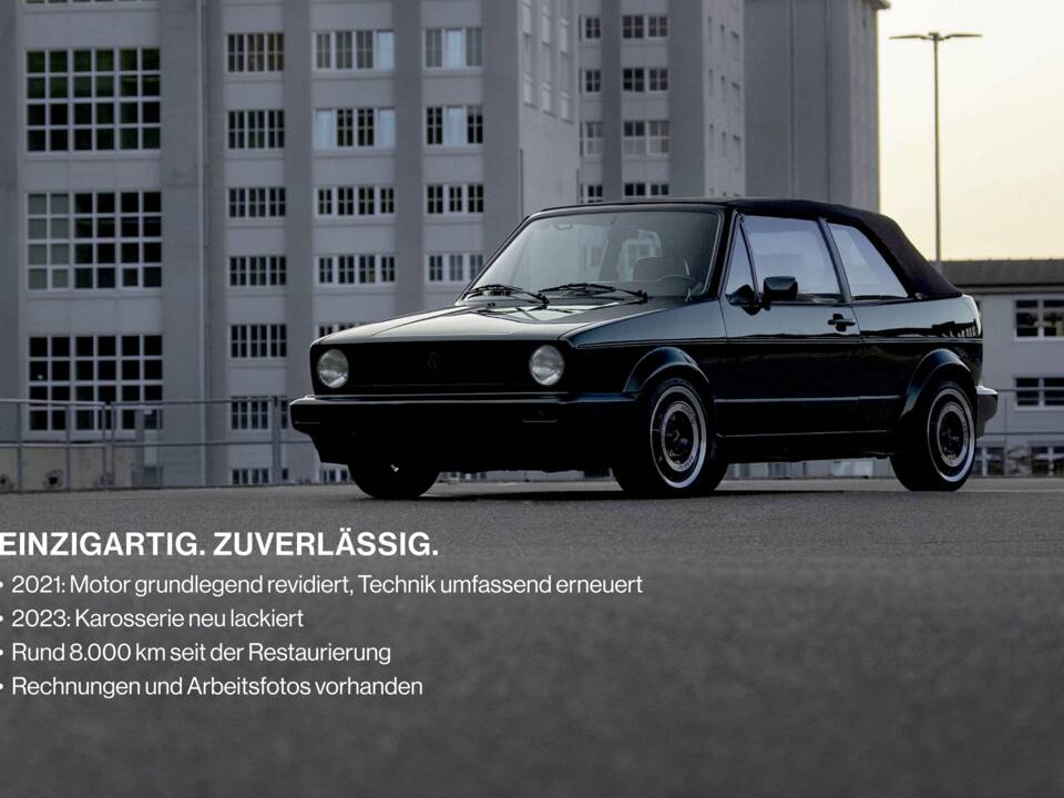 Bild 2/40 von Volkswagen Golf Mk I Convertible 1.8 (1991)
