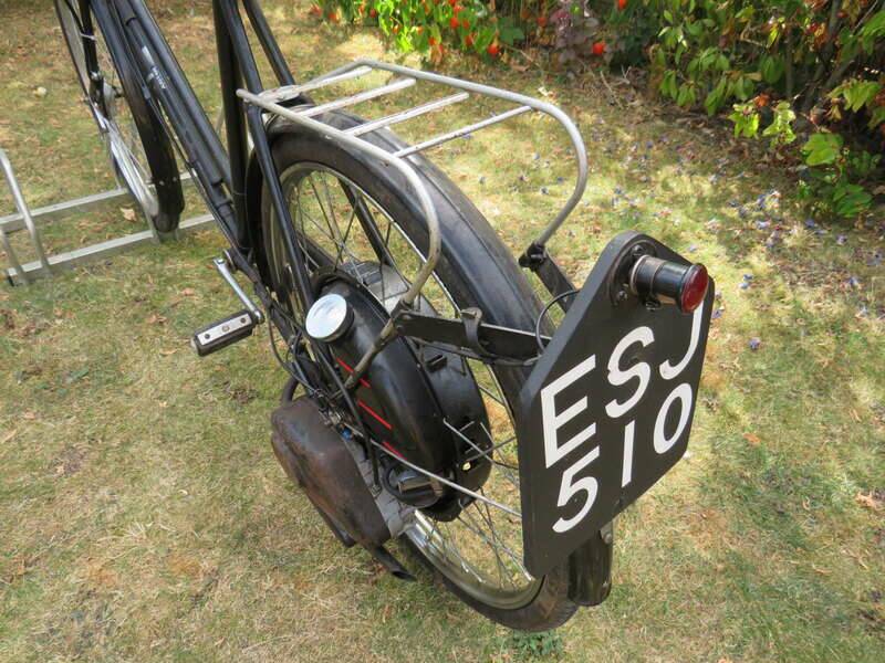 Bild 22/22 von Raleigh Cyclemaster (1950)