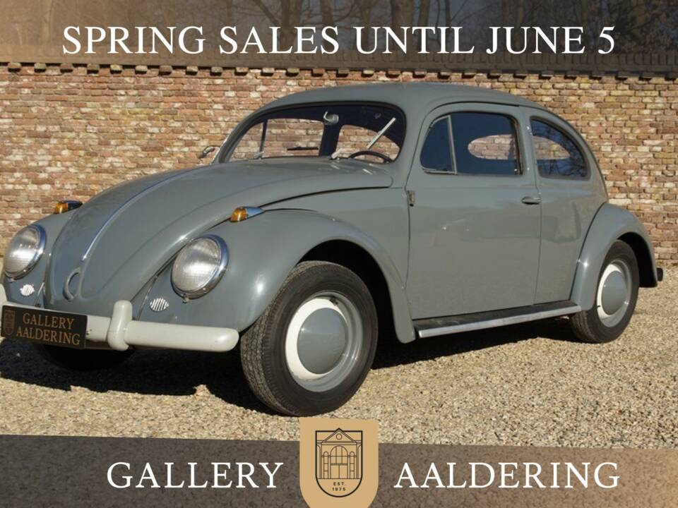 Imagen 1/50 de Volkswagen Beetle 1200 Standard "Oval" (1955)