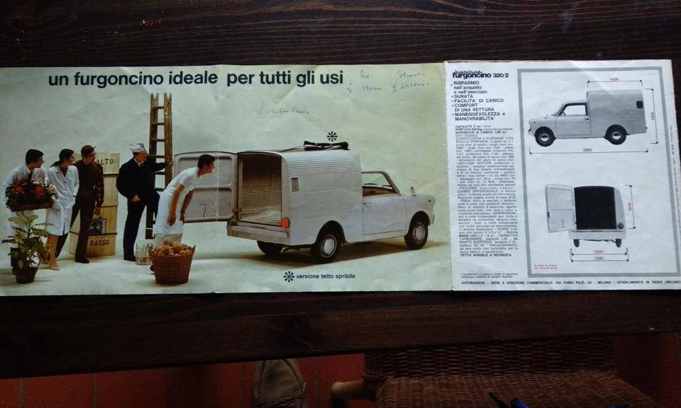 Bild 20/21 von Autobianchi Bianchina Furgoncino (1968)