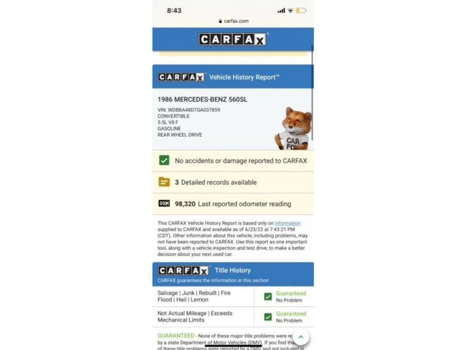 Afbeelding 36/36 van Mercedes-Benz 560 SL (1986)