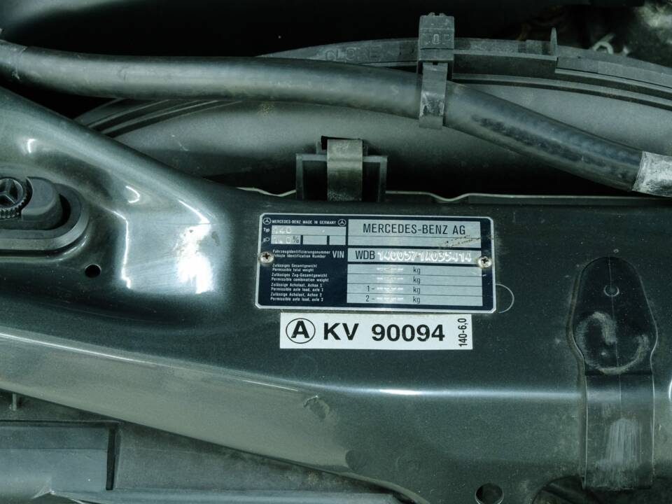 Bild 22/50 von Mercedes-Benz 600 SEL (1992)