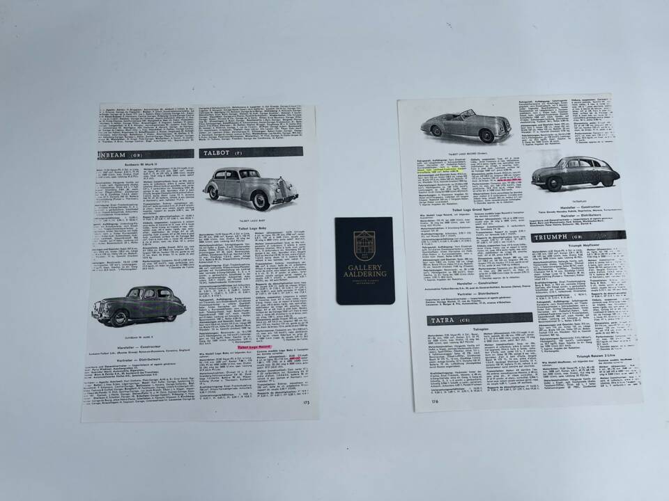 Image 11/50 de Talbot-Lago Record T26 Graber (1948)