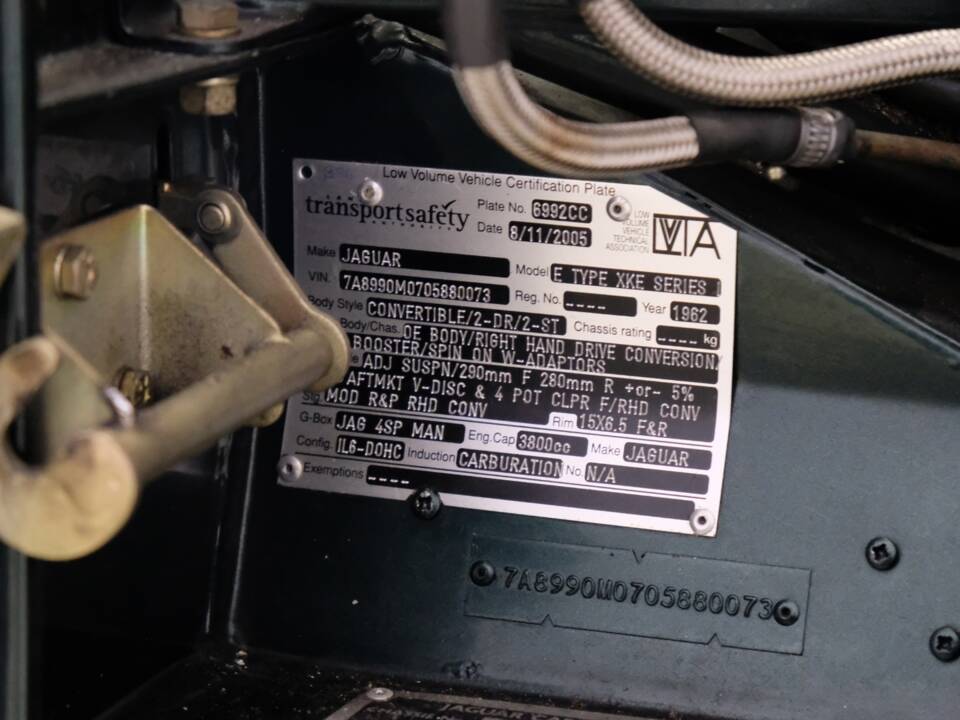 Imagen 53/67 de Jaguar Type E 3.8 (1963)