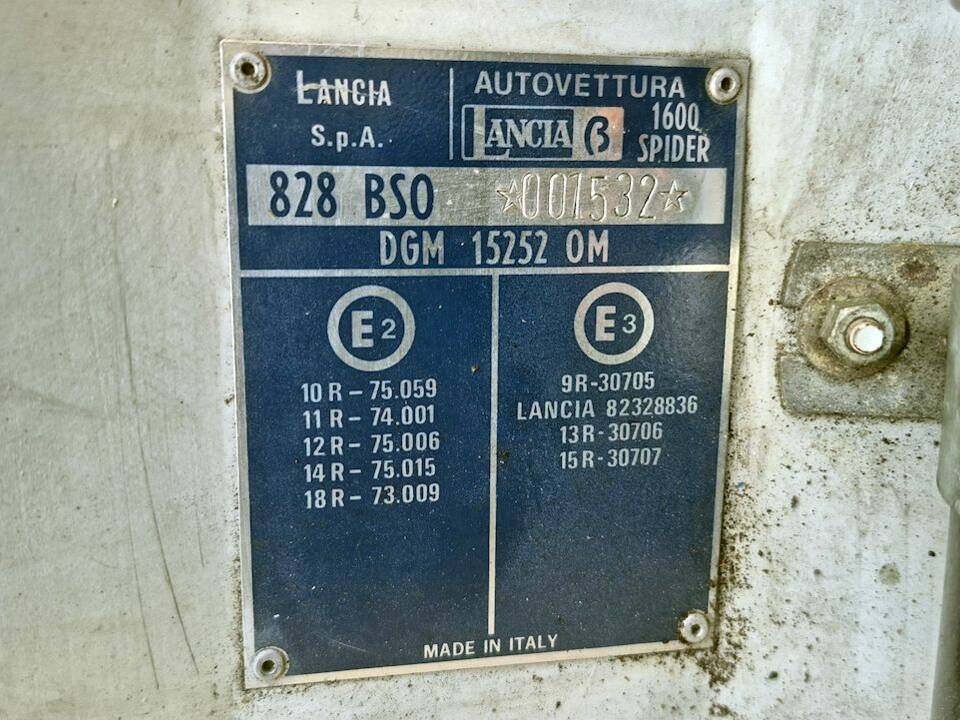 Imagen 70/70 de Lancia Beta Spider 1600 (1977)