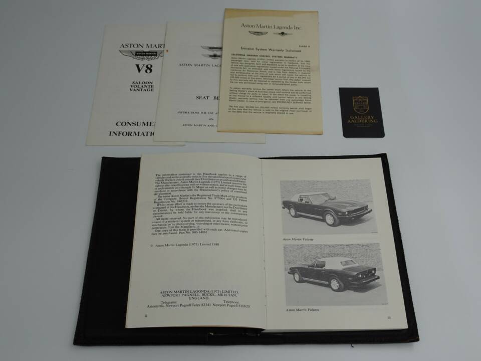 Bild 10/50 von Aston Martin V8 Volante (1982)