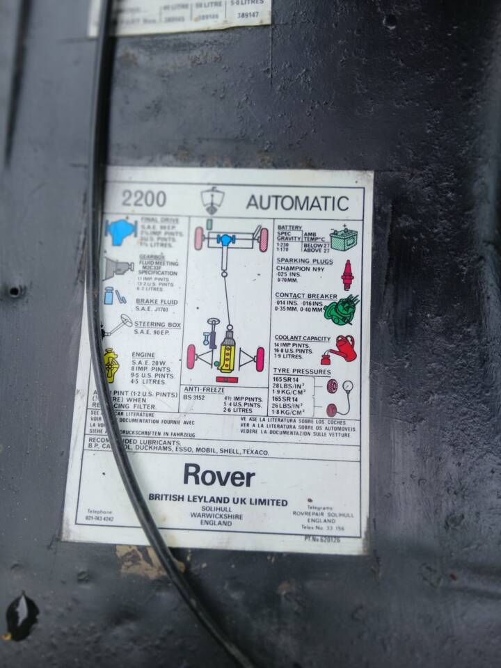 Imagen 11/11 de Rover 2200 SC (1975)
