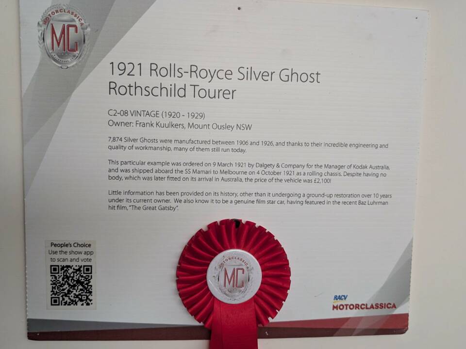 Immagine 5/5 di Rolls-Royce 40/50 HP Silver Ghost (1921)