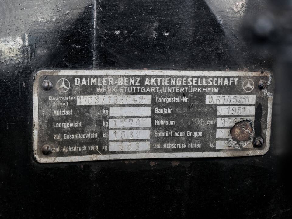 Image 43/50 de Mercedes-Benz 170 S Cabriolet A (1951)