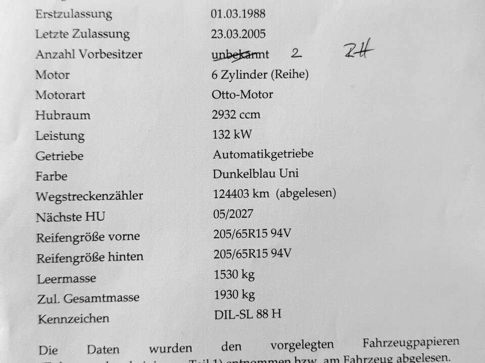 Image 17/20 de Mercedes-Benz 300 SL (1988)