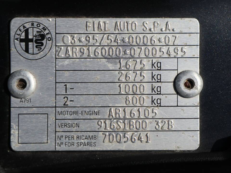 Image 25/50 of Alfa Romeo Spider 3.0 V6 24V (2001)