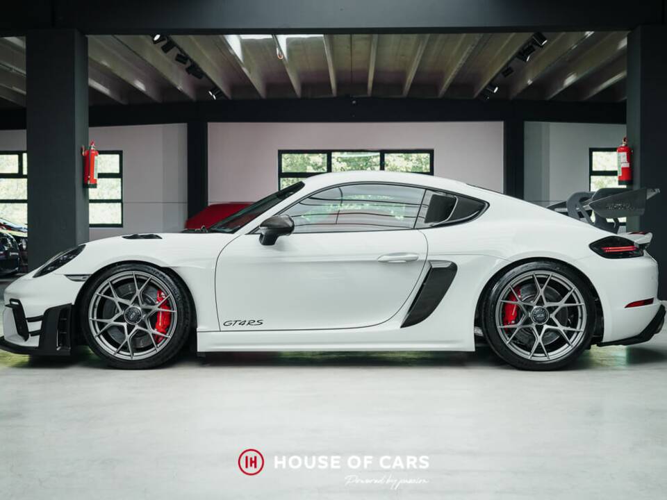 Image 10/25 de Porsche 718 Cayman GT4 RS Weissach (2022)