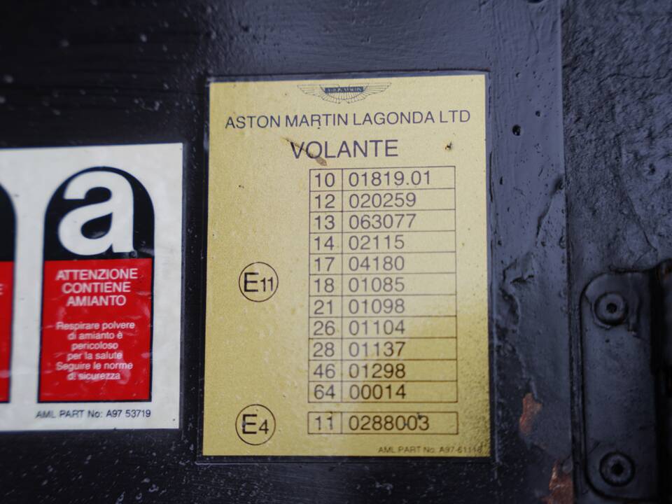 Bild 16/50 von Aston Martin Virage Volante (1994)