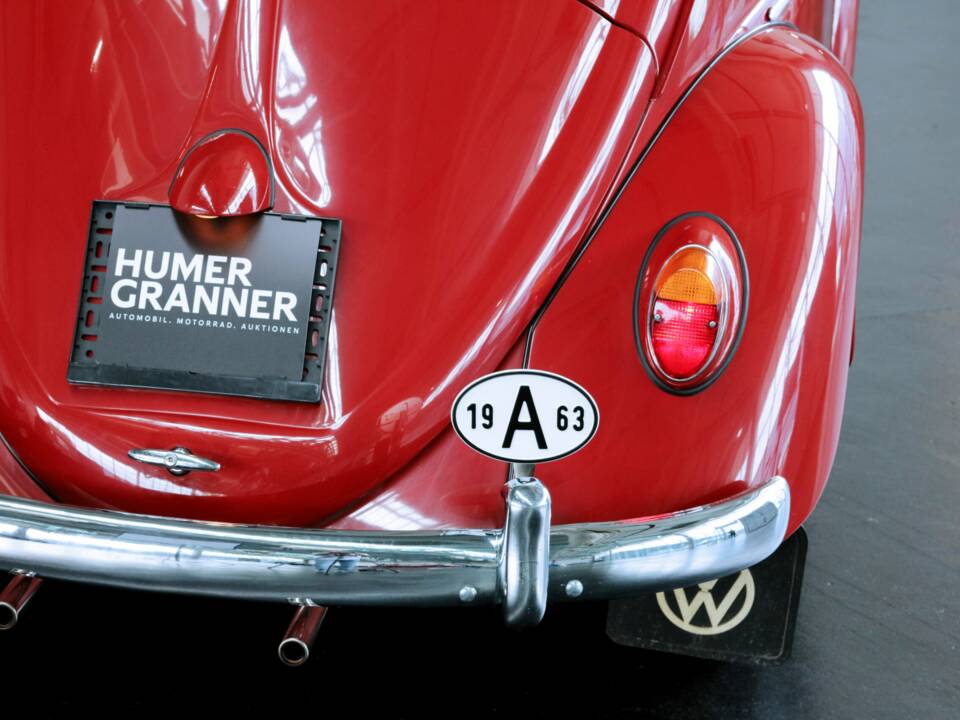 Immagine 11/50 di Volkswagen Beetle 1200 Export &quot;Dickholmer&quot; (1963)