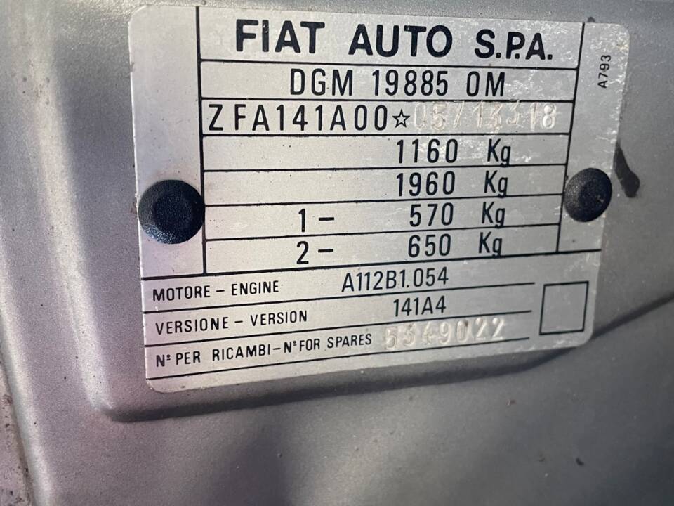 Afbeelding 69/74 van FIAT Panda 4x4 (1985)