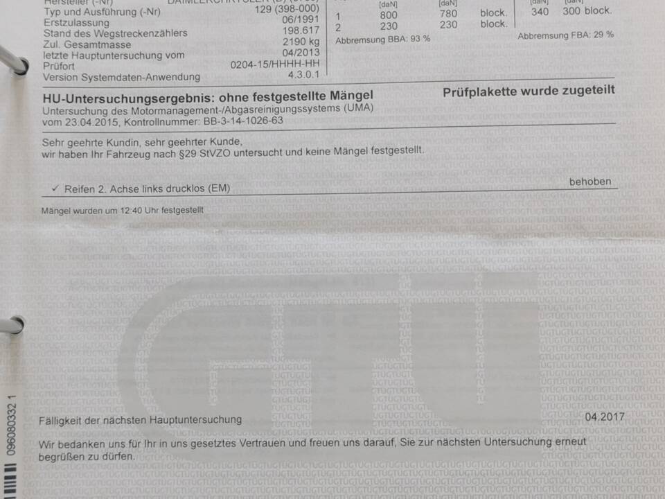 Afbeelding 49/58 van Mercedes-Benz 500 SL (1991)