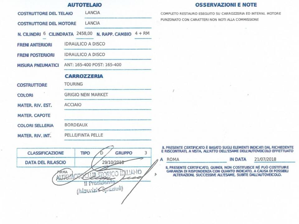 Afbeelding 52/55 van Lancia Flaminia GT 2.5 3C Touring (1963)