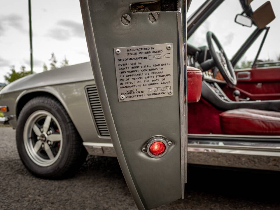 Afbeelding 25/29 van Jensen Interceptor MK III (1984)