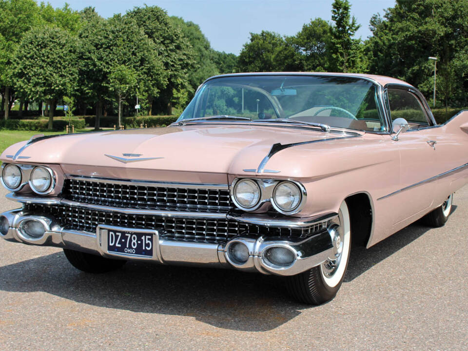 Bild 3/40 von Cadillac 62 Coupe DeVille (1959)