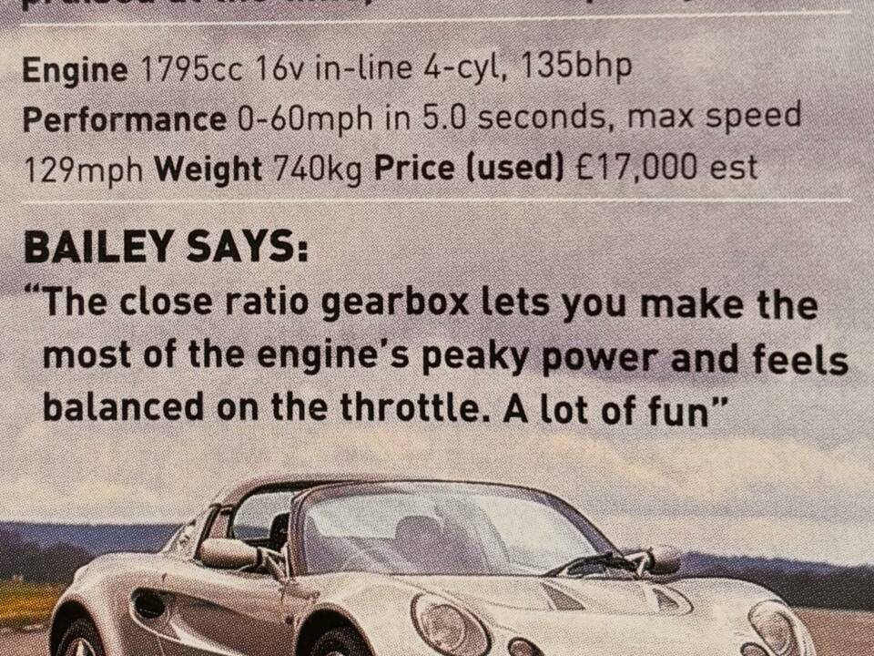 Image 77/83 of Lotus Elise Sport 135 (1999)