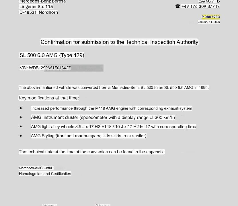 Image 37/37 de Mercedes-Benz 500 SL 6.0 AMG (1990)