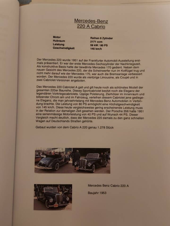 Bild 20/46 von Mercedes-Benz 220 Cabriolet A (1953)